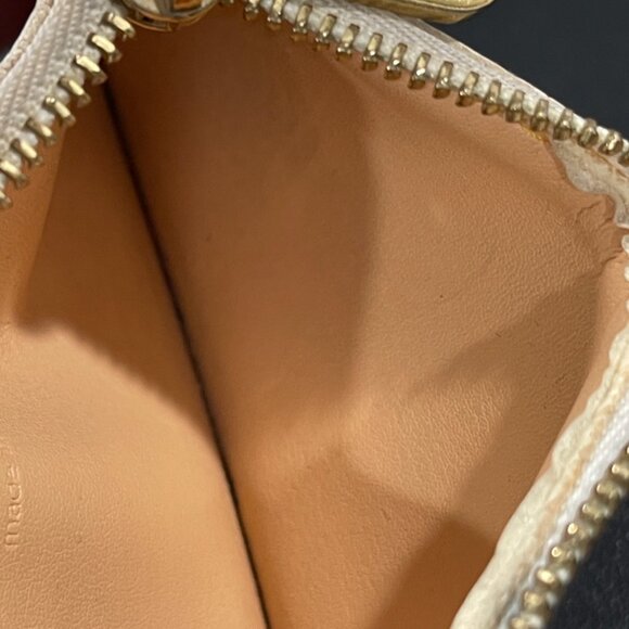 Louis Vuitton Multicolor Pochette Cles Coin Purse White (JB1118) - Picture 6 of 8